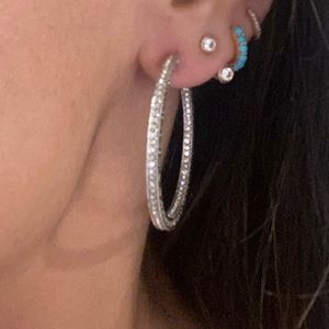 Single Silver Crystal Hop